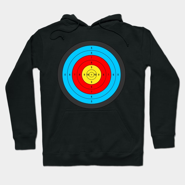 Shooting target Hoodie by STARSsoft